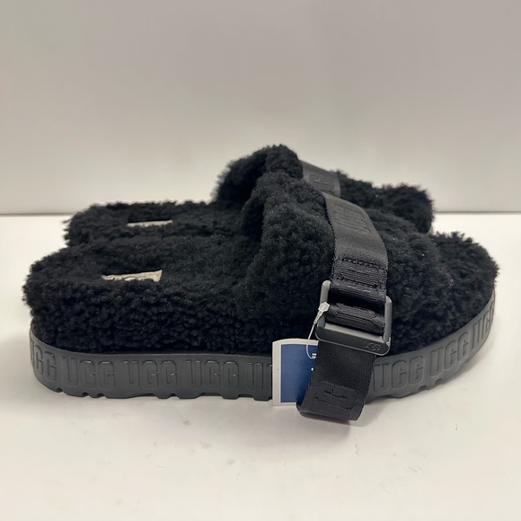 UGG Women's Fluffita Flatform Slippers Sandals Size 9.0 - Picture 3 of 13